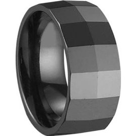 Ceramic wedding band.