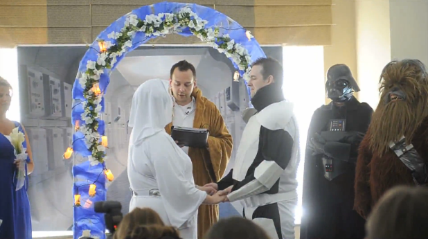 Star Wars Wedding.