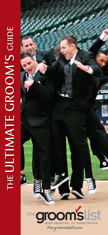 The Groom's List Ultimate Groom's Guide Cover.