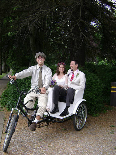 Wedding Trasportation Pedicab