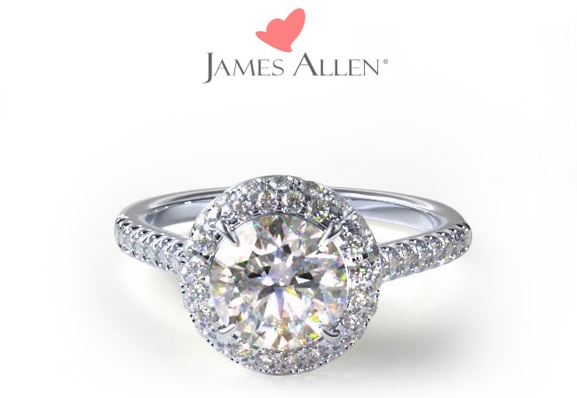 James Allen diamond ring.